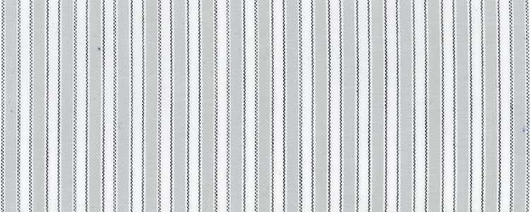 Broadcloth | 100% Cotton | Compact Yarns | Grey Stripe