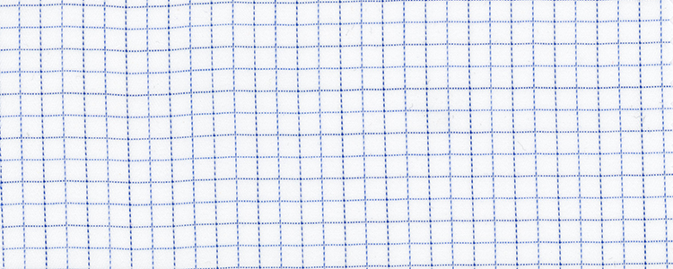 Twill | 100% Cotton | Blue Graph Check