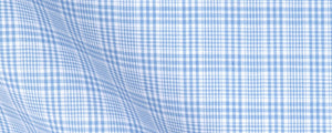 Light Blue Prince of Wales Plaid Broadcloth