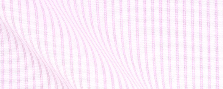 PinkDouble Bar Stripe Two Ply Broadcloth