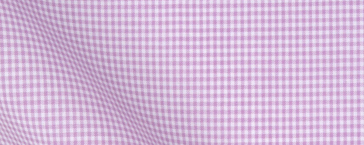 Lavender Micro Gingham Check Broadcloth