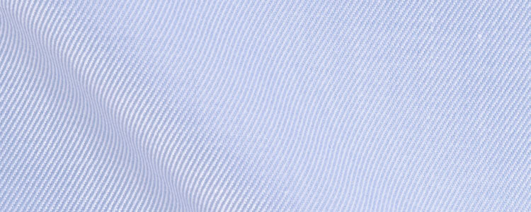 Medium Blue Fine Herringbone | 90/2