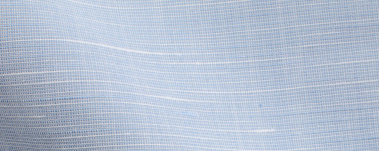 Light Blue Cotton/ Linen Easy Wear | Easy Care