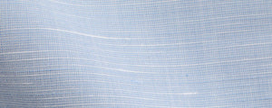 Light Blue Cotton/ Linen Easy Wear | Easy Care