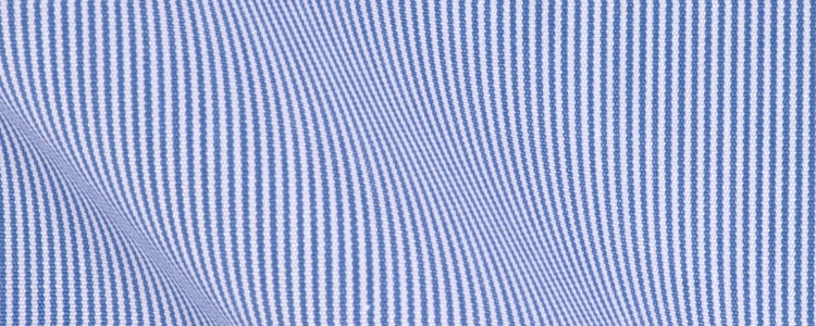 French Blue Hairline Broadcloth | 120/2