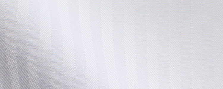 White Tone on Tone Satin Stripe Easy Wear | Easy Care