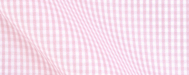 Pink Mini Gingham Broadcloth | 120/2