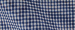 Navy Micro Gingham Twill