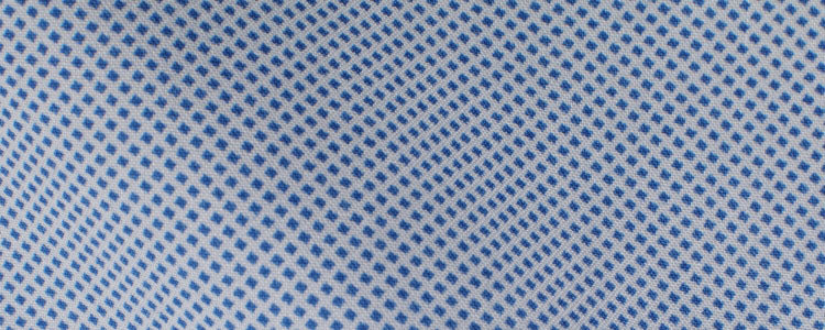 Blue Micro Diamonds Print Broadcloth