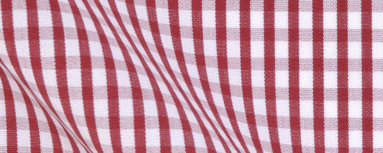 Red Gingham Broadcloth | 120/2