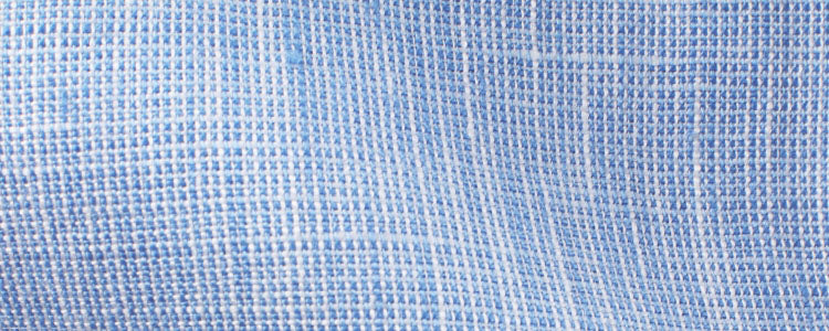 Blue Slub Linen