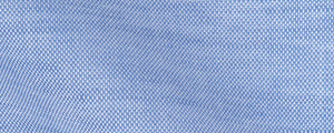 Blue Cotton Linen Pinpoint Weave