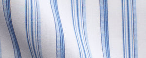 Blue Multi Stripe Broadcloth