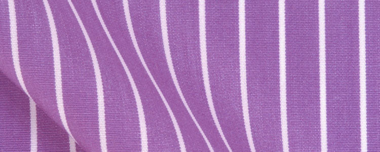 Purple Reverse Stripe Broadcloth | 120/2