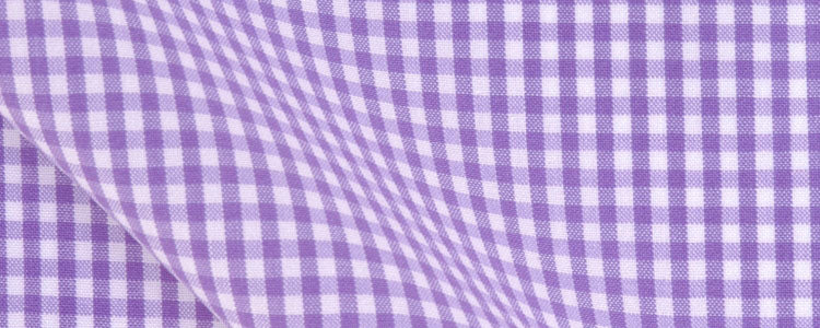 Lavender Mini Gingham Broadcloth