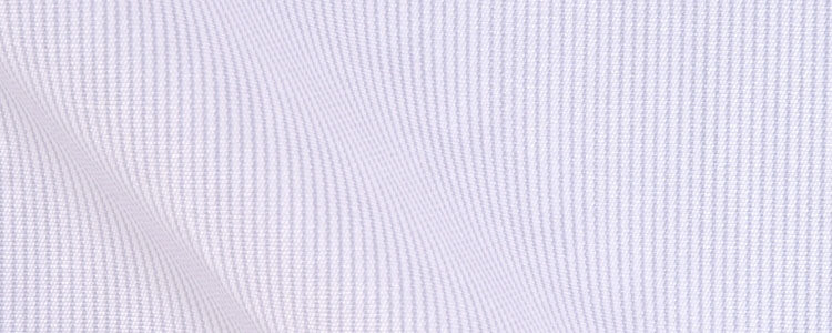 Grey Hairline Stripe Two Ply Broadcloth