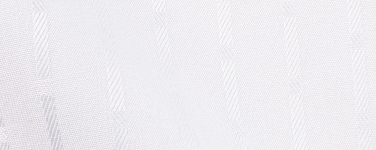 White Tone on Tone Twill Rope Stripe