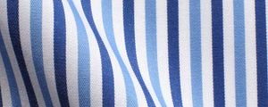 Blue/Navy/White Bengal Stripe