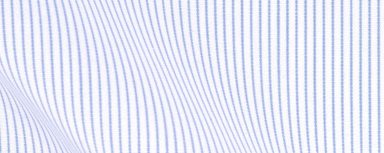 Blue Pinstripe Broadcloth | 120/2