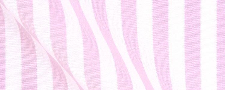 Pink Classic Bengal Stripe Two Ply Broadcloth