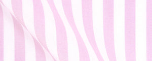 Pink Classic Bengal Stripe Two Ply Broadcloth