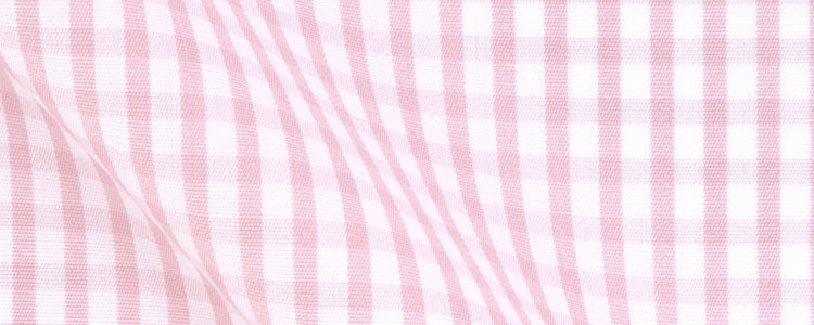 Pink Gingham Broadcloth | 120/2