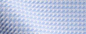 Light Blue Chevrons Dobby | 90/2