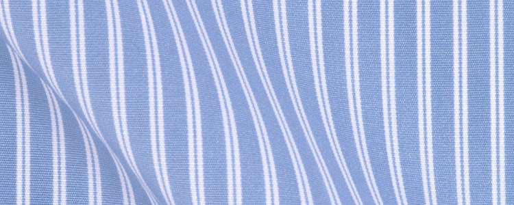 Blue Reverse Double Bar Stripe | 120/2