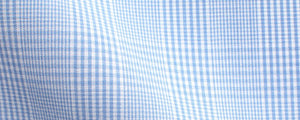 Light Blue Glen Plaid Broadcloth