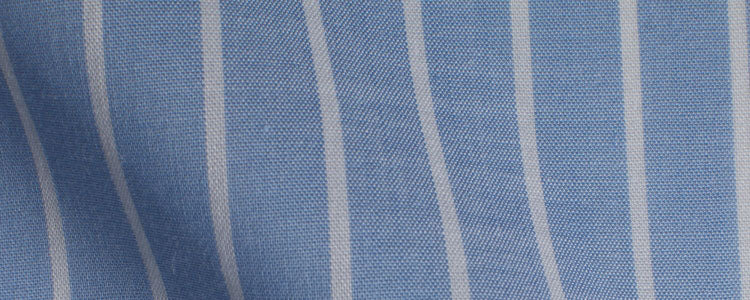 Light Blue Reverse Stripe Easy Wear | Easy Care