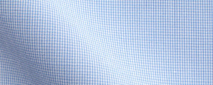 Light Blue Micro Check Broadcloth