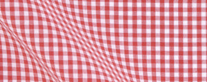 Red Mini Gingham Broadcloth