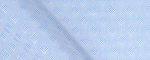 Light Blue Diamond Jacquard