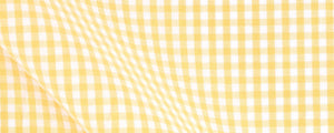 Yellow Mini Gingham Broadcloth