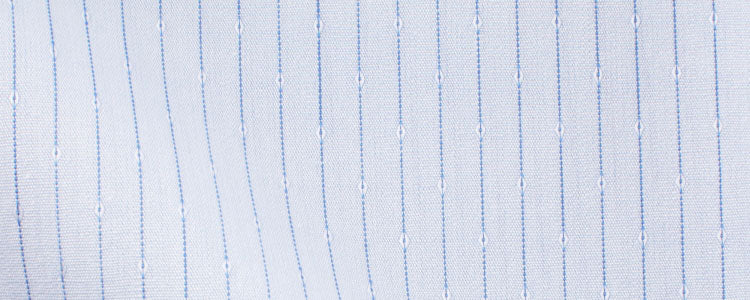 Light Blue/Blue Stripe Circle Jacquard