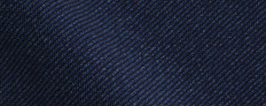 Midnight Navy Twill Print High Performance Stretch