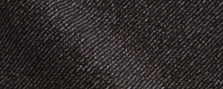 Charcoal Twill Print High Performance Stretch