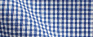 Navy Mini Gingham Easy Wear | Easy Care