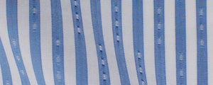 Blue Bengal Stripe Jacquard