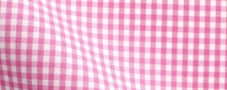 Pink Mini Gingham Easy Wear | Easy Care