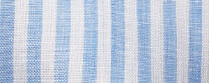 Blue Bengal Stripe Linen