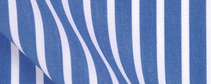 French Blue University Stripe | 120/2