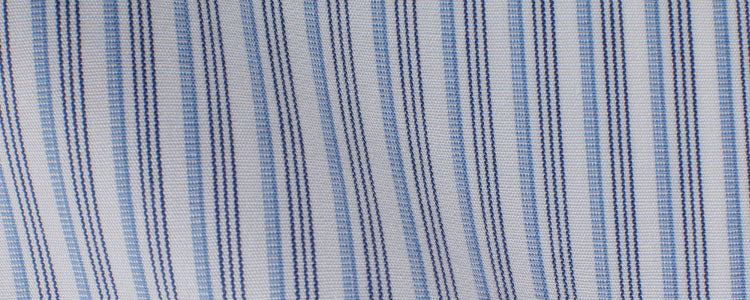 Blue Multi Stripe Broadcloth