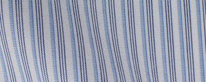 Blue Multi Stripe Broadcloth