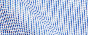 White/Blue Twill Hairline Stripe | 90/2