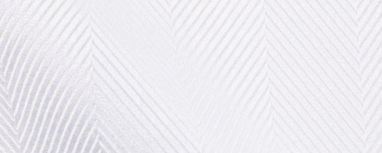 White Large Satin Herringbone | 90/2