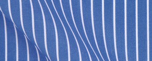 French Blue Reverse Pinstripe | 120/2