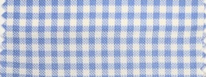 Super 130's 100% Merino Wool | Light Blue Mini Gingham