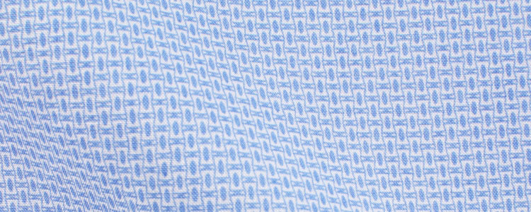 Blue Abstract Print Broadcloth