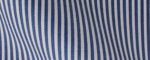 Navy Stripe Twill